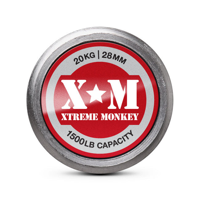 XM Fitness Mens Olympic Lifting Bar 1500lbs Capacity