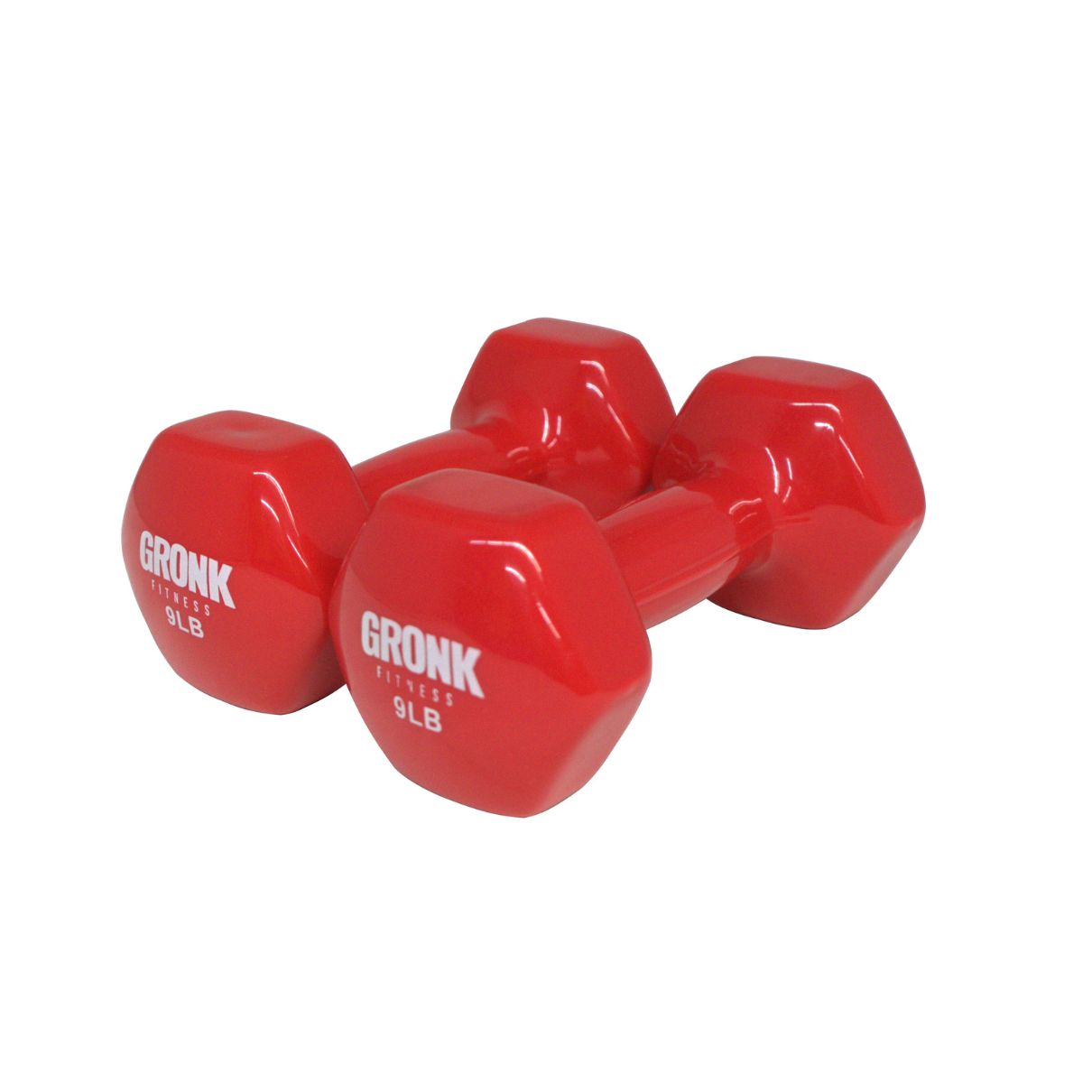 Gronk Fitness Vinyl Hex Dumbbells