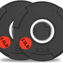 Premium Olympic Plates - Rubber Grip
