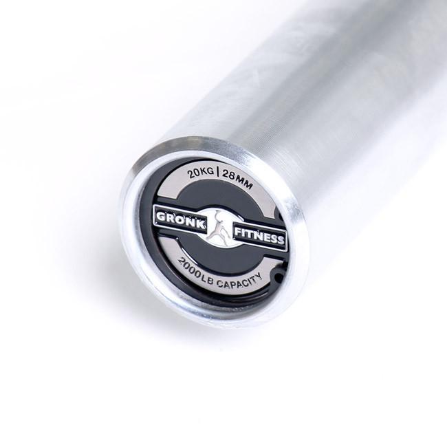 Gronk Fitness Olympic Bar, 86in 2000lb Test, 28mm - Discontinued Default Title 26719b53-5d5c-ed11-834a-0af6a9949c45_100-80041