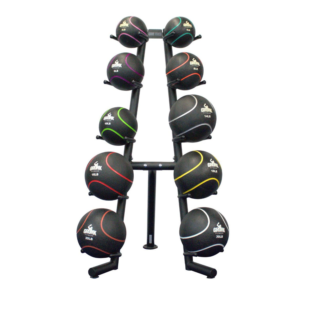 Gronk Fitness Medicine Ball Rack (Fits 10 Balls)