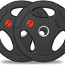 Premium Olympic Plates - Rubber Grip
