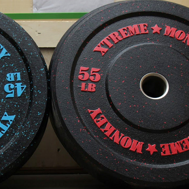 XM Fitness Crumb Rubber Bumper Plates 55-2-crumb_09fa4e6a-4ad4-45b7-afef-1ae6885c96d8