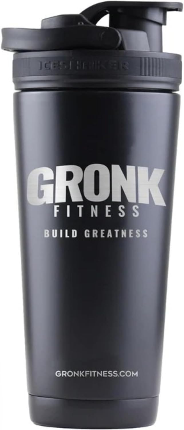 Ice Shaker, Gronk Fitness 20oz Black Gronk Fitness Products Miscellaneous, ice shaker, wipes, lube-n-walk, chalk 616Ppnc-fcL._AC_SL1500