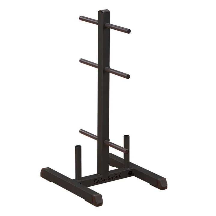 Body-Solid Standard Plate Tree & Bar Holder Default Title G&G Fitness Equipment Dumbell racks, power block stand, plate and bar storage, kettlebell racks, ball racks 9013e2f6-0688-f011-842b-0afff11ba501_GSWTB_.