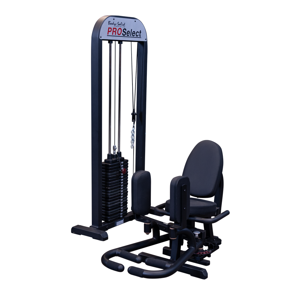 Body Solid - GIOT Inner/Outer Thigh Machine Default Title Body Solid Selectorized, single stack, assembly required GIOTB-with-STK_0O2A4929-hero-2500__43412
