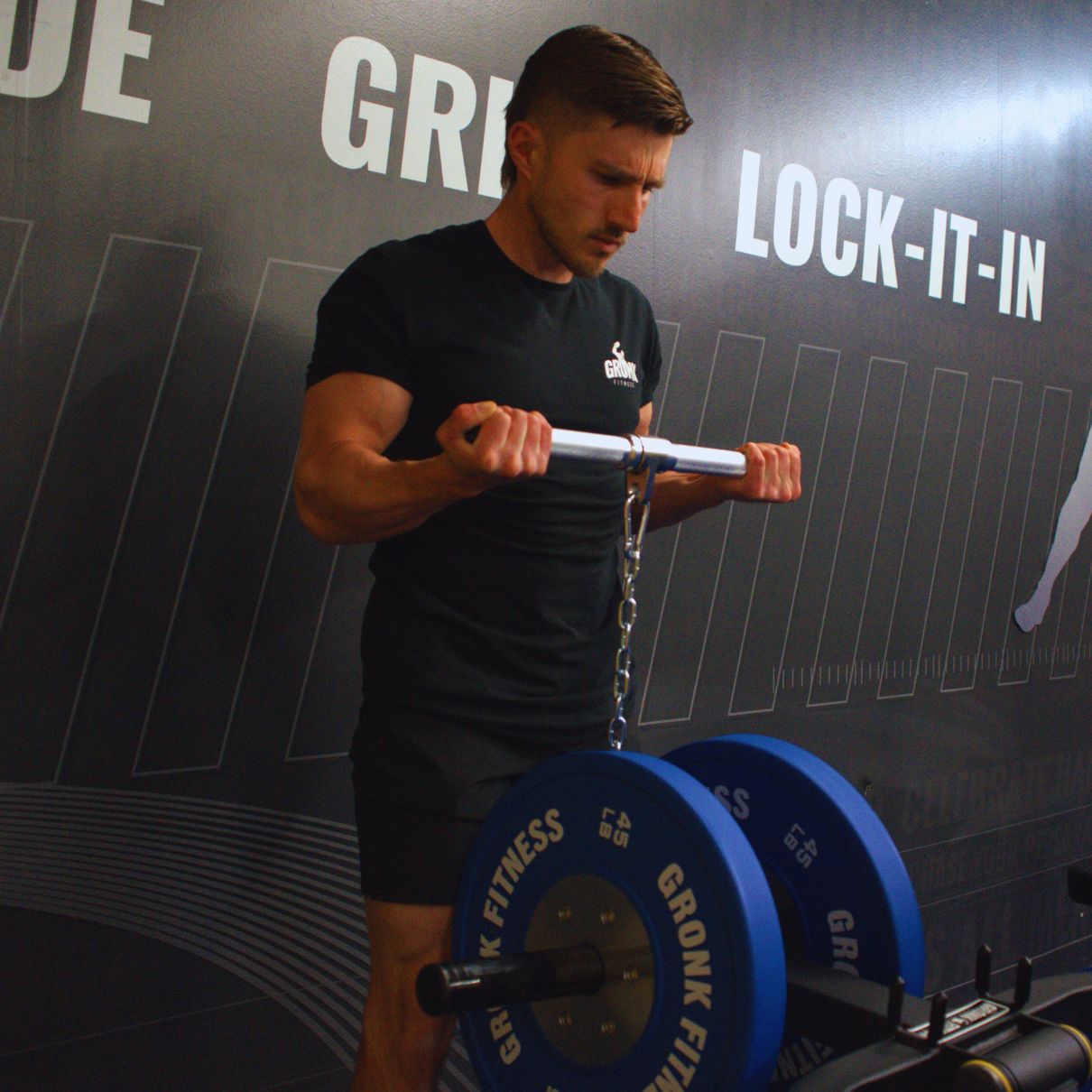 Gronk Fitness Plate Loaded Bicep / Tricep Machine - 50% OFF! - Discontinued