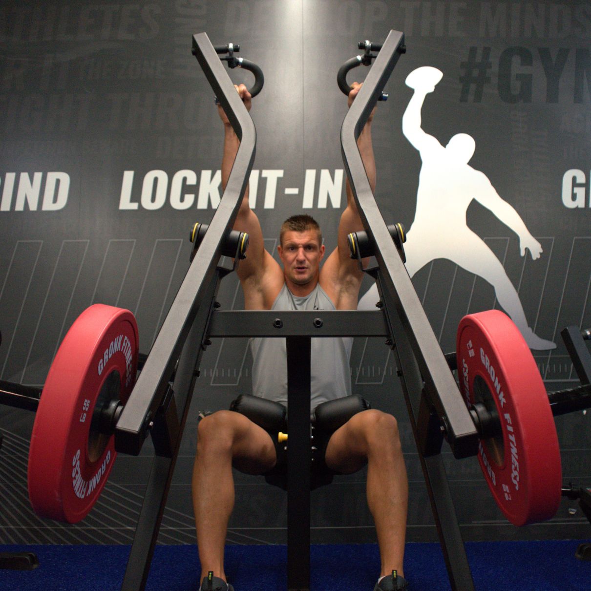 Gronk Fitness Plate Loaded Lat Pulldown - 50% OFF! - Discontinued