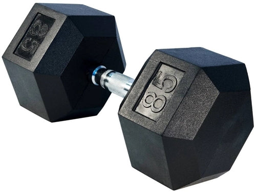 Rubber Hex Dumbbells