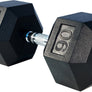 Hex Rubber Dumbbells