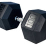 Hex Rubber Dumbbells