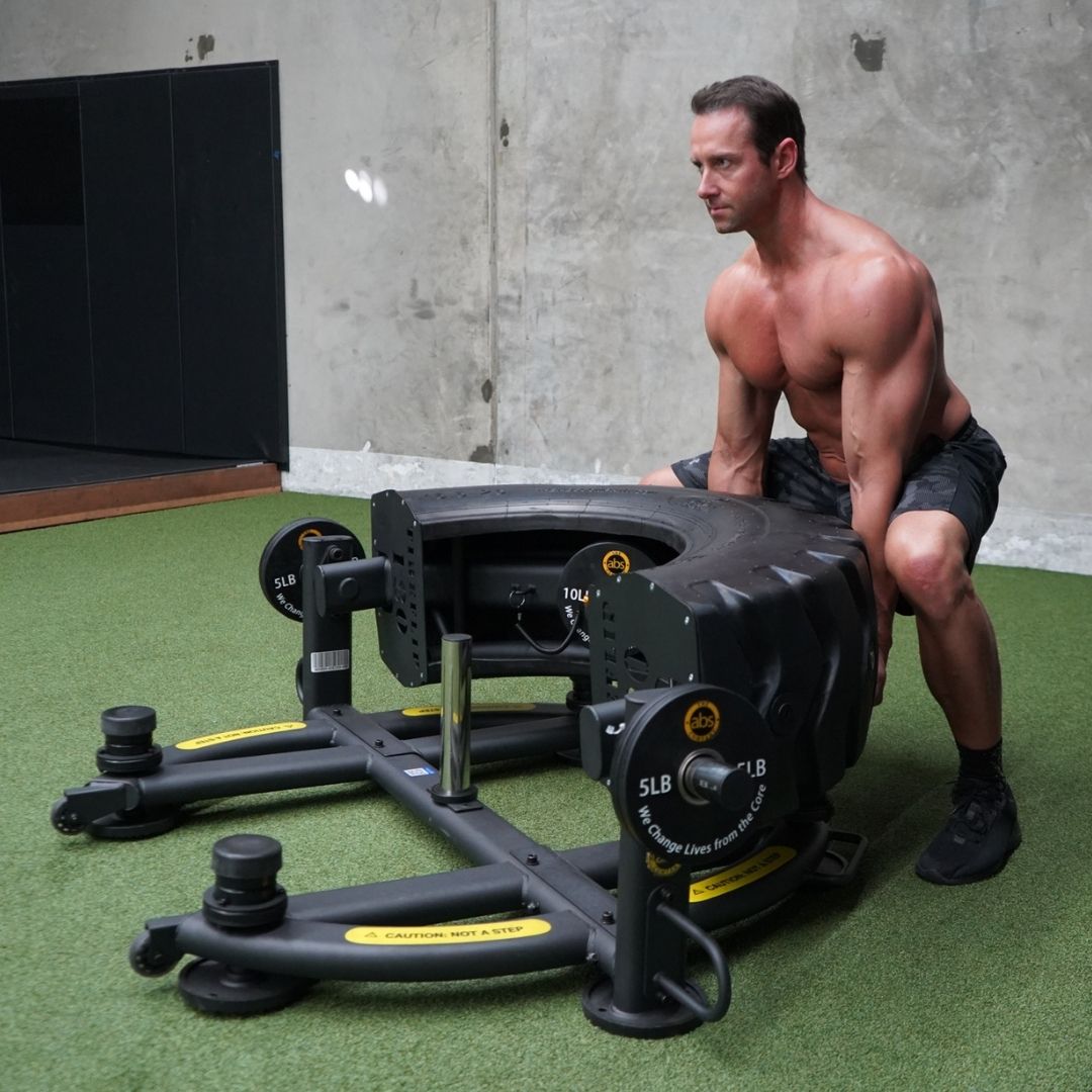 The ABS Company TireFlip 180® System - Final Stock The ABS Company Miscellaneous strength accessories, push up bars, chin up bars, trx, gym rings TF180_Carousel_Image_1_f3bf935a-0ed5-453b-9212-e7b9779b6e9d