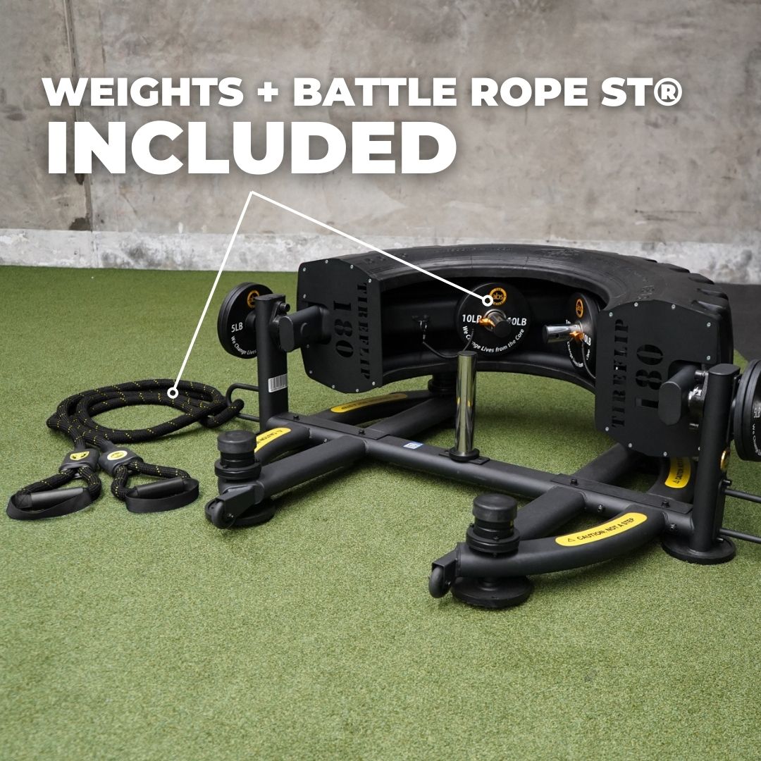 The ABS Company TireFlip 180® System - Final Stock The ABS Company Miscellaneous strength accessories, push up bars, chin up bars, trx, gym rings TF180_Carousel_Image_2_203edc3a-abce-4267-aa7f-3a128254d01e