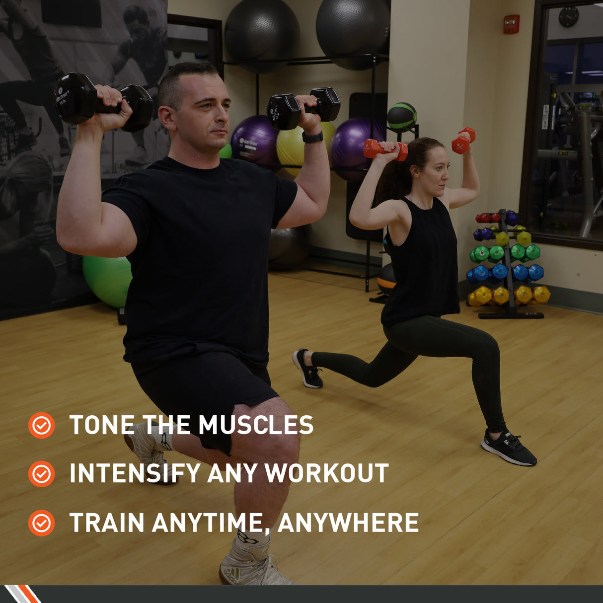 Elivate Body Sport Vinyl Dumbbells Elivate Variant(s) - LBWeight W-BDSVDB-5_426b6a7c-67ef-4888-98f3-5e1c0072347b