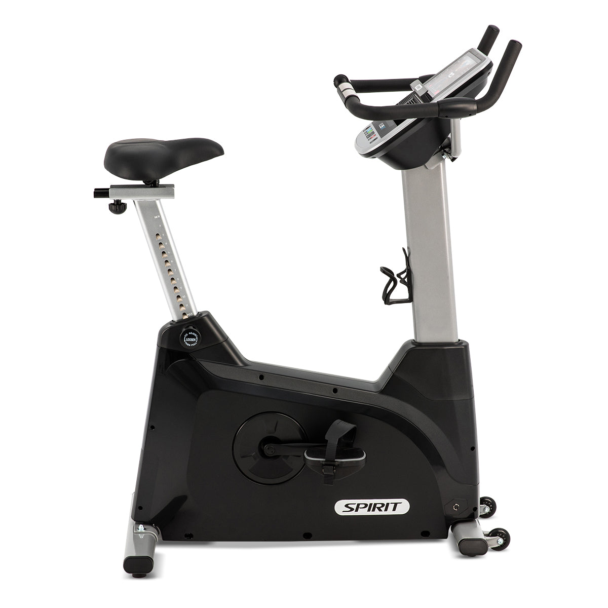 Spirit XBU55 Upright Bike - ENT Console