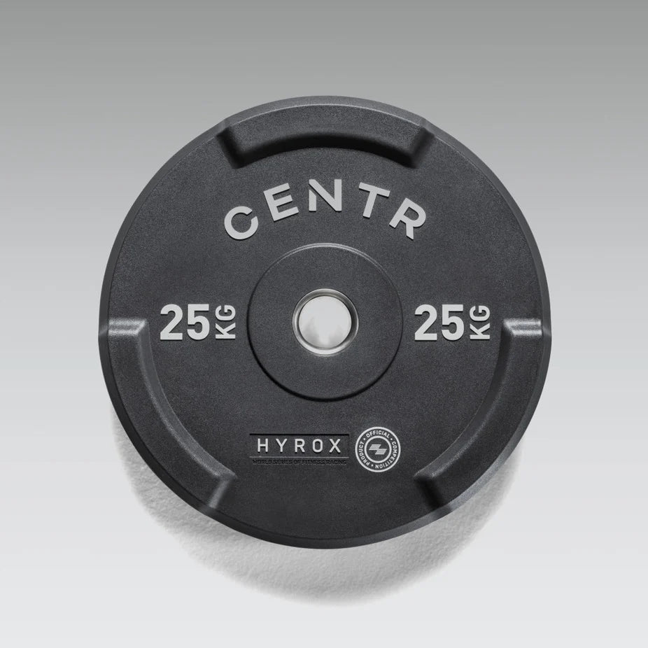 Centr HYROX Official Competition Edge Bumper Plate 25 kg Hyrox Variant(s) - KGWeight competition-edge-bumper-plate-153819