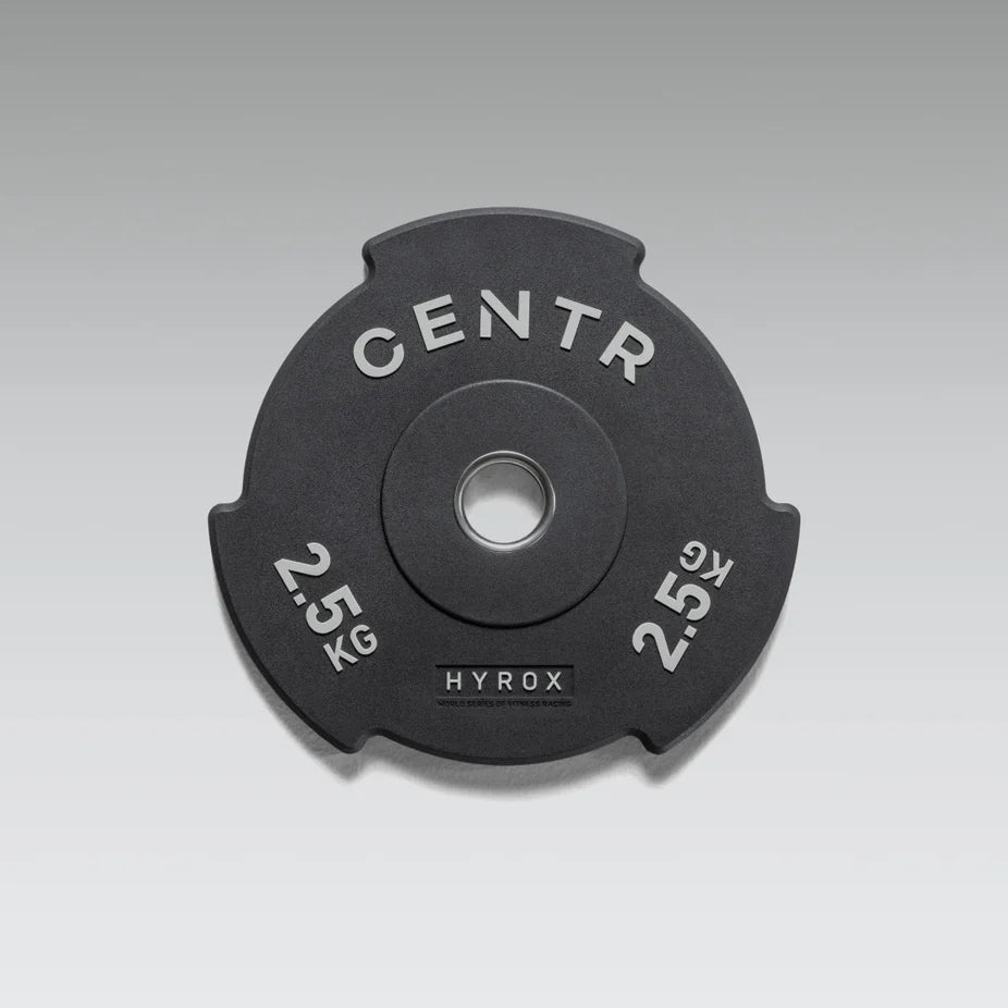 Centr HYROX Official Competition Edge Bumper Plate 2.5 kg Hyrox Variant(s) - KGWeight competition-edge-bumper-plate-969310