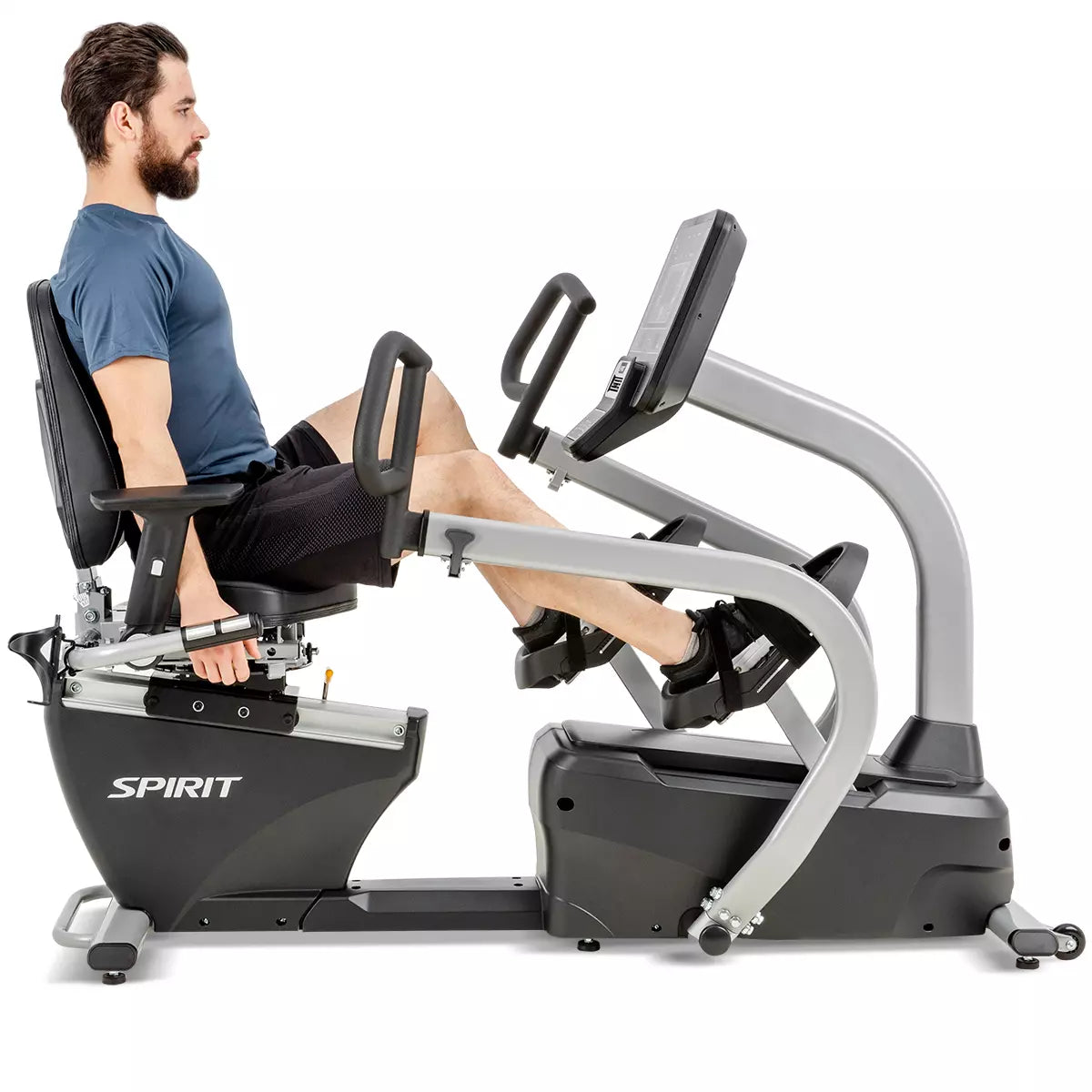 Spirit Fitness CRS800S Recumbent Stepper w/ Swivel Seat - Discontinued
