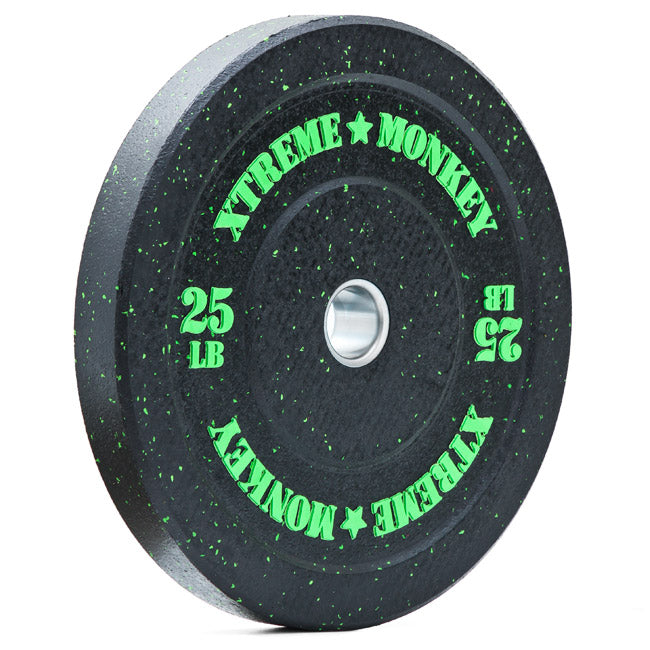 XM Fitness Crumb Rubber Bumper Plates XM Fitness Variant(s) - LBWeight xm-crumb-rubber-25-lrg_5310cc43-0627-4515-80ad-13011aa4b74f