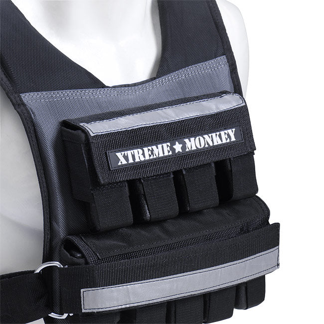 XM Fitness 35lb Commercial Weighted Vest, Adjustable XM Fitness Variants(s) - Weight xm-fitness_35lb-commercial-weighted-vest-adjustable_view-5