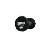 Gronk 10 Sided Urethane Dumbbells Gronk Fitness Products Variant(s) - LBWeight 10