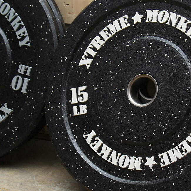 XM Fitness Crumb Rubber Bumper Plates XM Fitness Variant(s) - LBWeight 15-2-crumb_b16528c4-7853-4fc0-9327-ee7e56e50a60