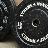XM Fitness Crumb Rubber Bumper Plates XM Fitness Variant(s) - LBWeight 15-2-crumb_b16528c4-7853-4fc0-9327-ee7e56e50a60
