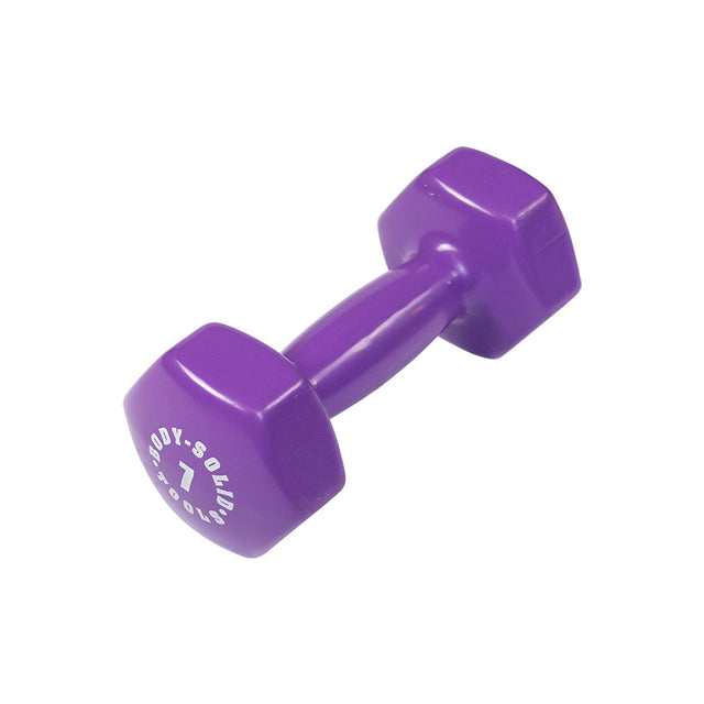 Body Solid BSTVD Vinyl Dumbbell | 7lbs 184_source_1734717347