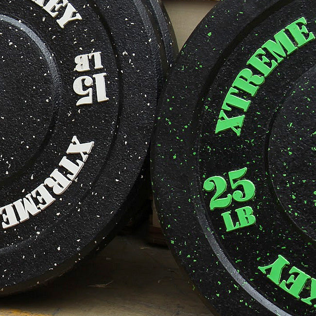 XM Fitness Crumb Rubber Bumper Plates 25-2-crumb_1_627e5c2a-f7ff-41b9-9c2e-859acf5a9abc