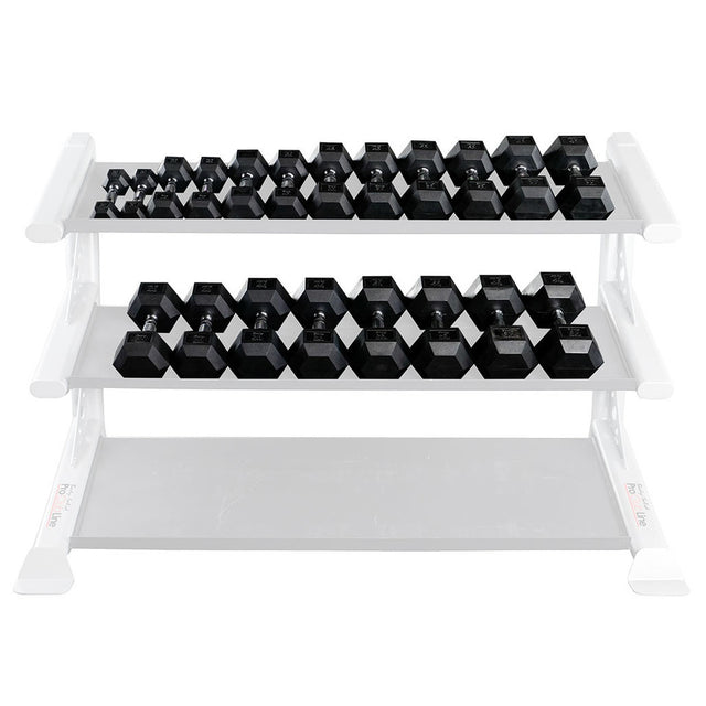 Body-Solid Rubber Hex Dumbbells (SDRS550) Body Solid Dumbbells 261_source_1734725714