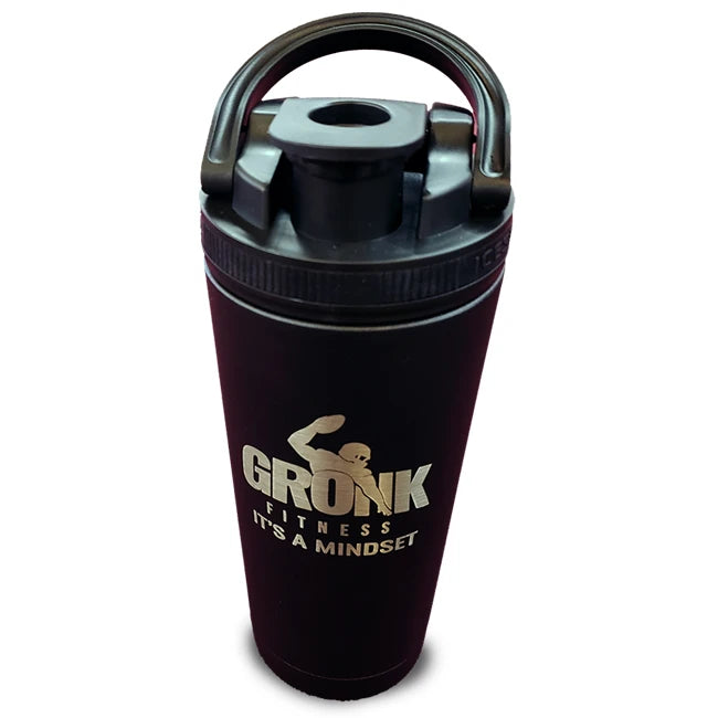 Ice Shaker, Gronk Fitness 20oz Black 2a1a8e72-9a5c-ed11-834a-0af6a9949c45_610877443680_.