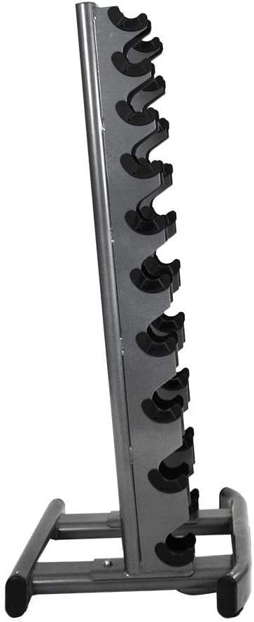 TKO 10 Pair Vertical Dumbbells Rack