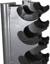 TKO 10 Pair Vertical Dumbbells Rack
