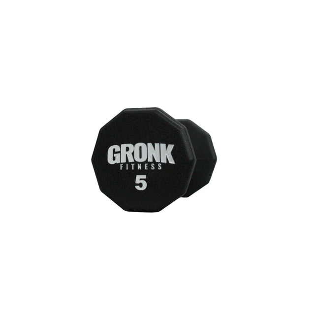 Gronk 10 Sided Urethane Dumbbells 5 lb Gronk Fitness Products Variant(s) - LBWeight 5