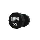 Gronk 10 Sided Urethane Dumbbells 55 lb Gronk Fitness Products Variant(s) - LBWeight 55_23cd35c1-ccbe-465c-9a8e-1fd123fa43ad
