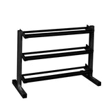 Body Solid 3 Tier Dumbbell Rack (Black) BFDR10-0O2A0110-FAKEBLACK__65791.1735328253