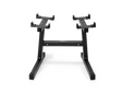 SMRTFT NÜOBELL Stand - Double Leg (Black) SMRTFT Dumbell racks, power block stand, plate and bar storage, kettlebell racks, ball racks DLBS_1
