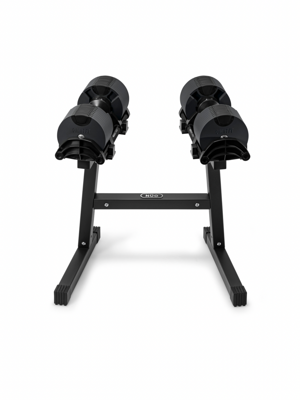 SMRTFT NÜOBELL Stand - Double Leg (Black) SMRTFT Dumbell racks, power block stand, plate and bar storage, kettlebell racks, ball racks DLBS_2