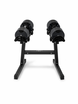 SMRTFT NÜOBELL Stand - Double Leg (Black) SMRTFT Dumbell racks, power block stand, plate and bar storage, kettlebell racks, ball racks DLBS_2