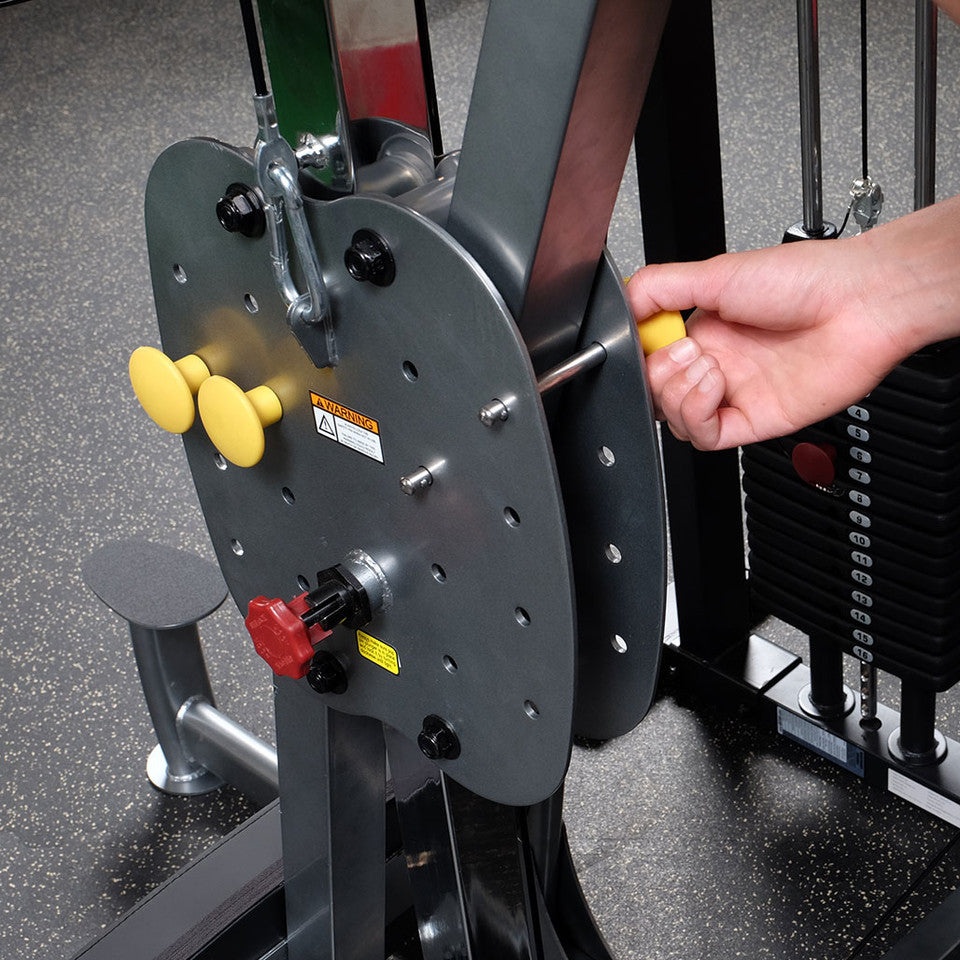Body Solid FCD-STK Pro Select Weight Assist Chin-Up Dip Body Solid Selectorized, single stack, assembly required DSCF7970__97827.1735662094_5001e272-2e7f-4bd0-bed7-9a871f491eb3