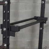 Dumbbell rack attachment for power rack