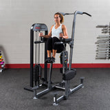 Body Solid FCD-STK Pro Select Weight Assist Chin-Up Dip Body Solid Selectorized, single stack, assembly required FCD-STK_Exercises-23__48351.1735662094_d20cb982-e63f-4fa2-acff-8b8956bc762f