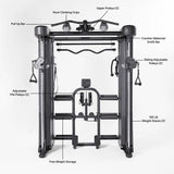 Inspire Series FT2 PRO Smith Functional Trainer Inspire Home Gym, labor intensive installation FT2-PRO_FEATURES_1200x1200_1_hkl6na_0d147e2e-024e-44db-ac1d-45f85b71dfc8
