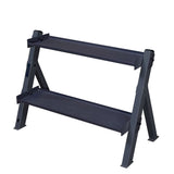 Body Solid GDKR100B Adjustable Dumbbell and Kettlebell Rack - Discontinued GDKR100_A_DSF0392_cut-FakeBLK-v2__64562.1735667623