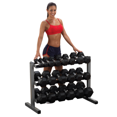 Body Solid GDR363 3-Tier Dumbbell Rack GDR363_WDB_Hero031-480x480