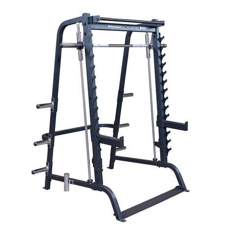 Body Solid GS348B Series 7 Smith Machine Body Solid Simple Basic Half / Power Rack, Smith GS348B_IMGL3406__80992.1735662627