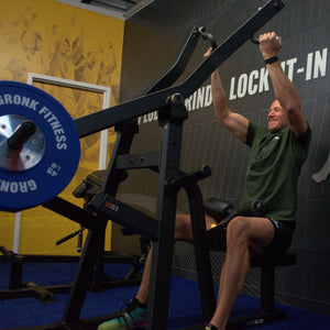 Gronk Fitness Plate Loaded Lat Pulldown - 50% OFF!
