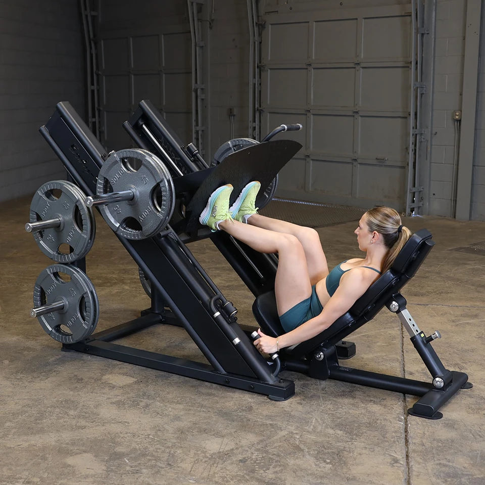 Body Solid SGLP500 Linear Bearing Commercial Leg Press Body Solid Plate Loaded IMGL0432__50519.1735661563