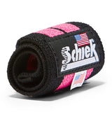 Schiek 12inch Heavy Duty Wrist Wraps (Pink) Pink-Line-Wrist-Wraps-Schiek-Sports-54910570