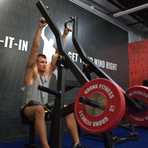 Gronk Fitness Plate Loaded Lat Pulldown - 50% OFF!